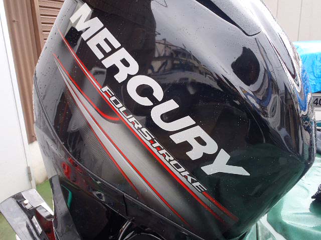 ◆MERCURY・4スト60馬力船外機【新古品】